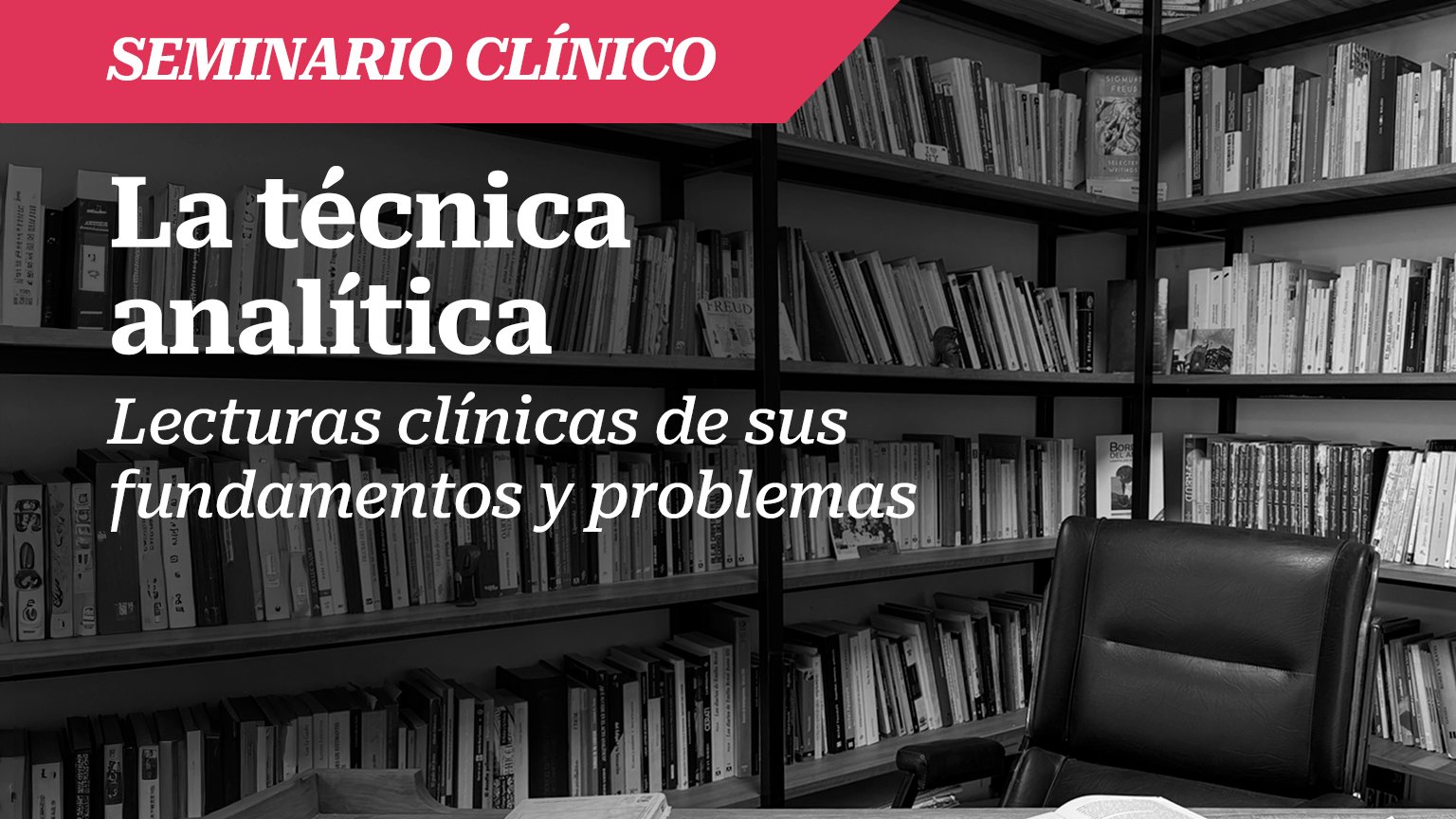 Seminario: La técnica analítica. Lecturas clínicas de sus fundamentos y problemas