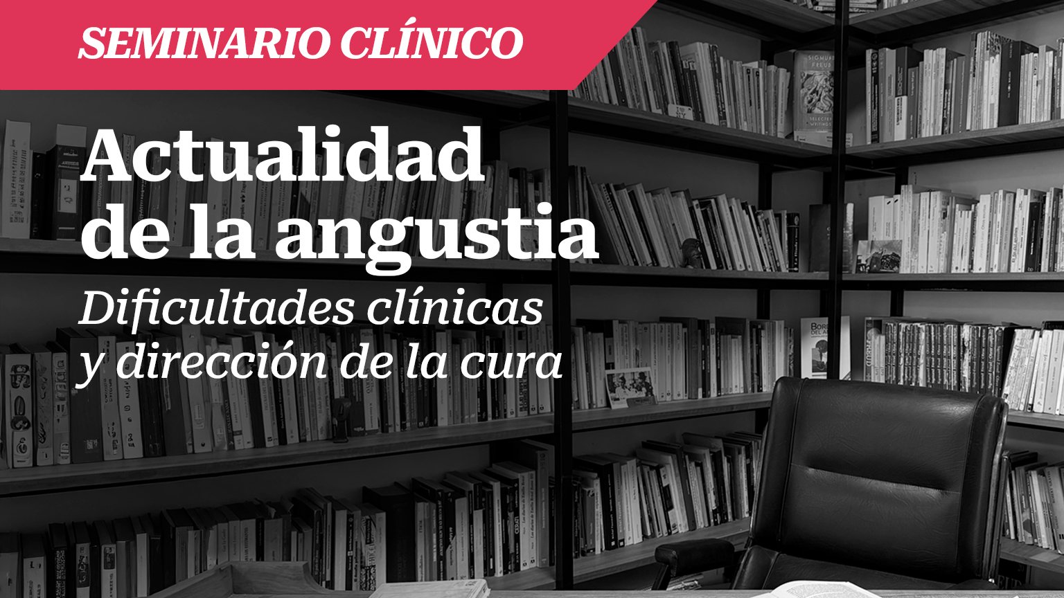 Seminario: Actualidad de la angustia. Dificultades clínicas y orientación de la cura